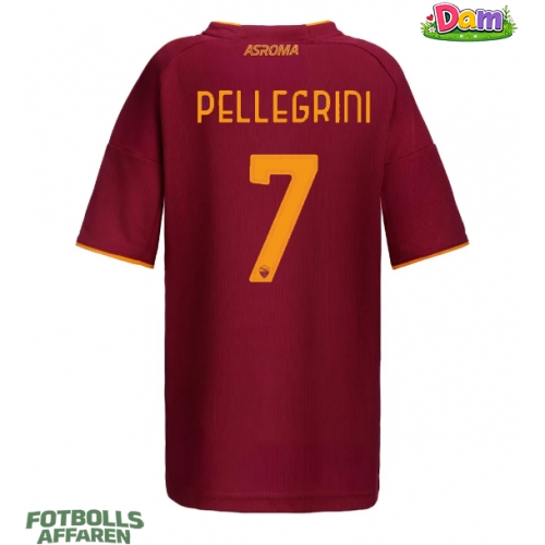 AS Roma Lorenzo Pellegrini #7 Hemmatröja Kvinnor 2025-26 Kortärmad